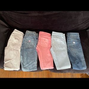 Guess jeans all mid rise size 24